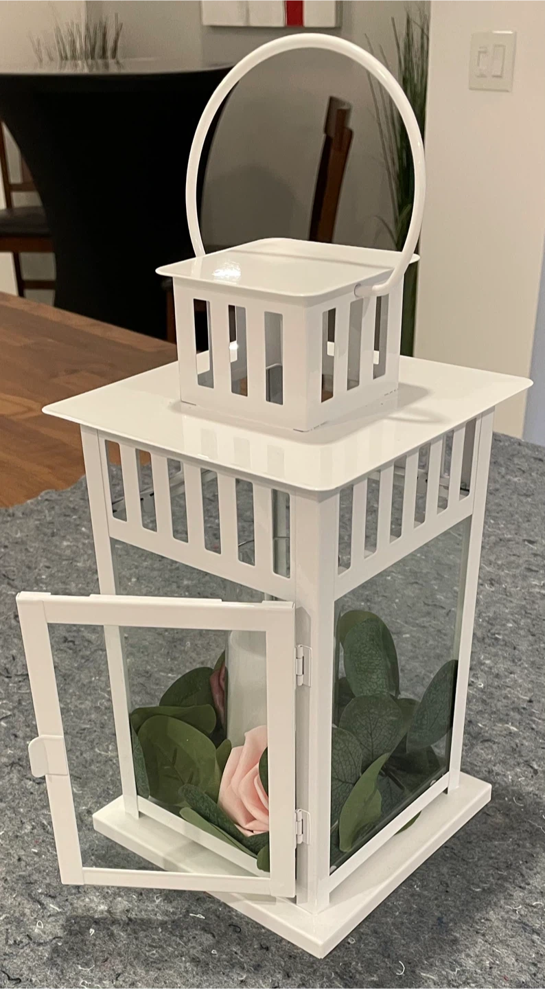White Decorative Lantern