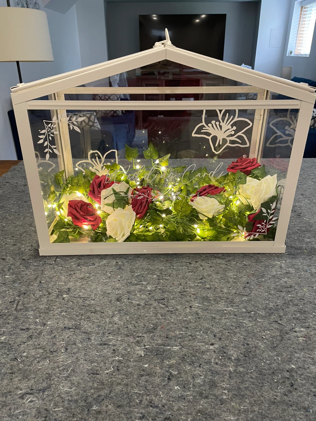 Decorative Greenhouse Display Case