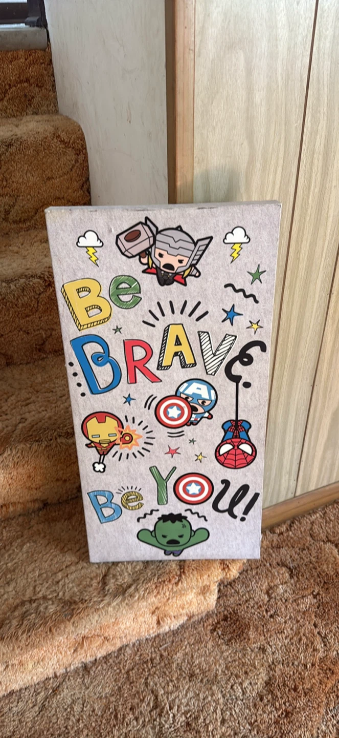 Marvel Avengers 'Be Brave' Decorative wall