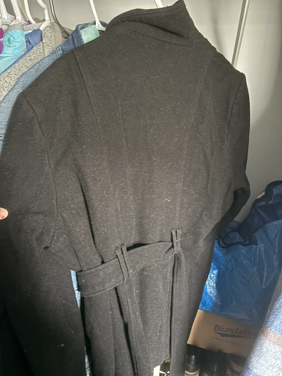 Reitman’s Black Wool Blend Coat XXL image indicator(4)