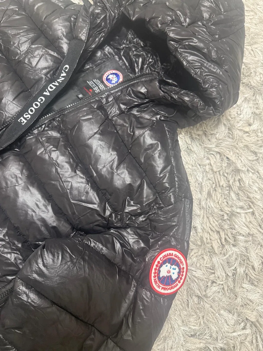 Canada Goose Black Puffer fall Jacket image indicator(3)
