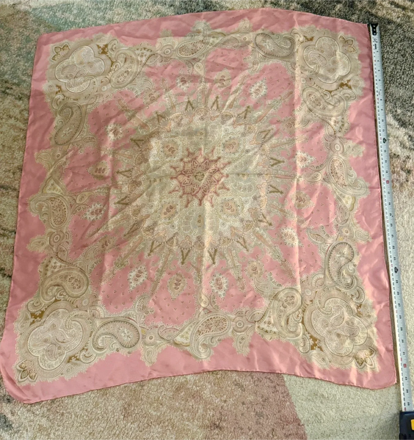 Pink Paisley Scarf image indicator(2)