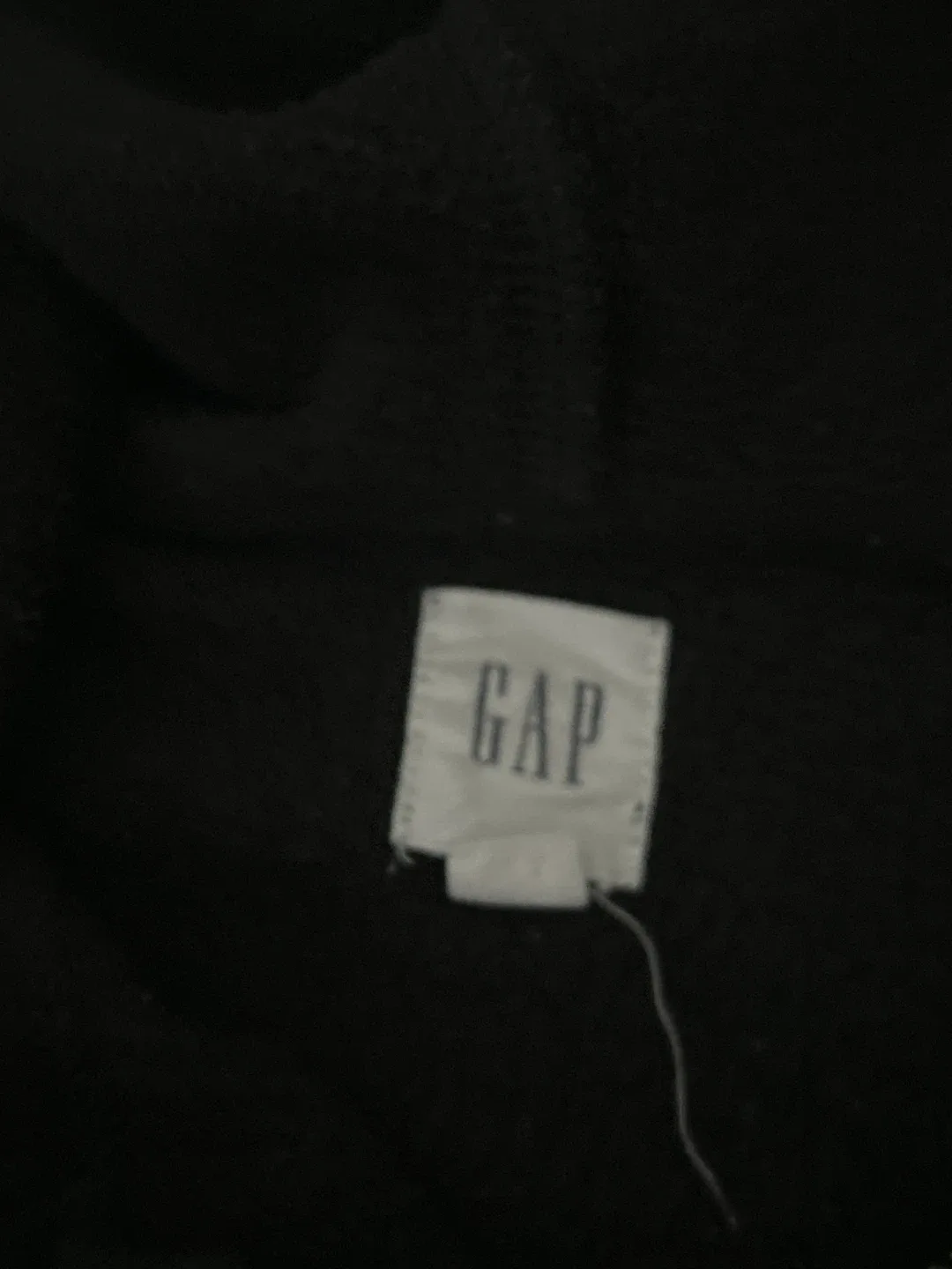 GAP Black Full-Zip Hoodie image indicator(2)