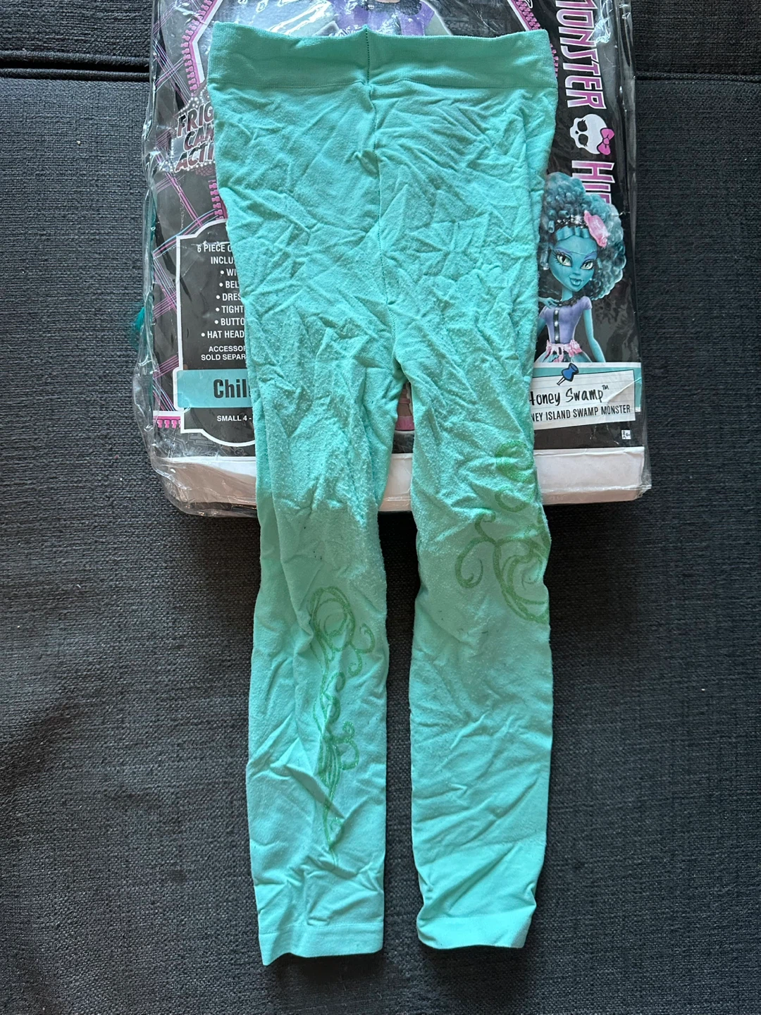 🧡Monster High Honey Swamp Costume - Child Size Small (4-6) - photo 2