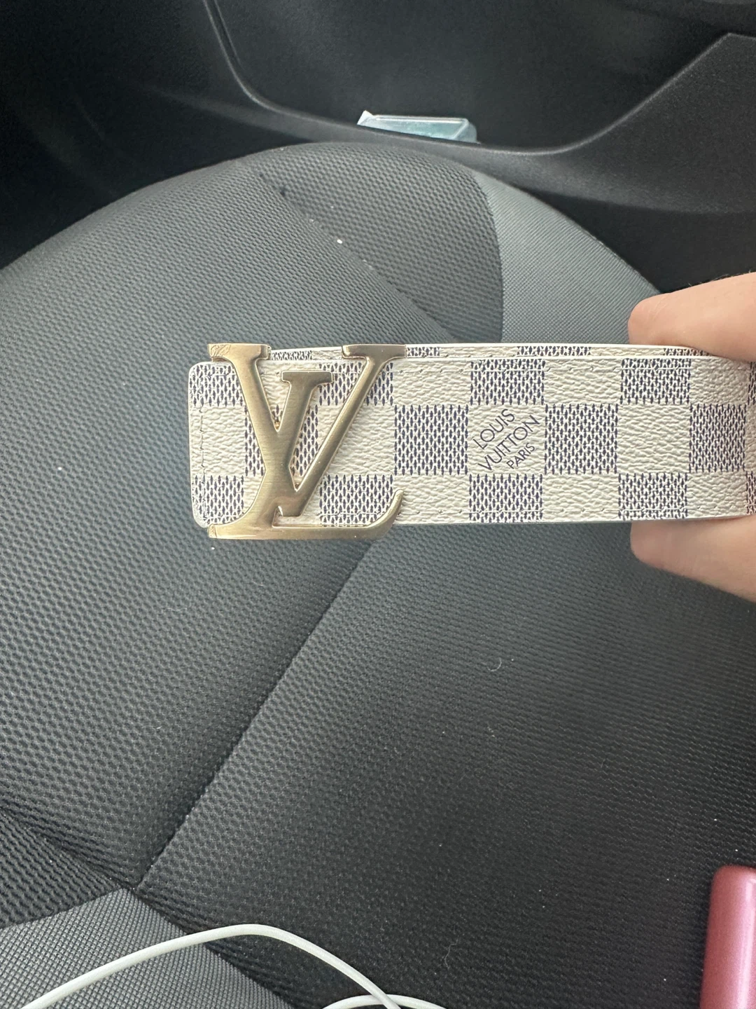 Louis Vuitton Damier Azur Belt Size 50/125 - photo 2