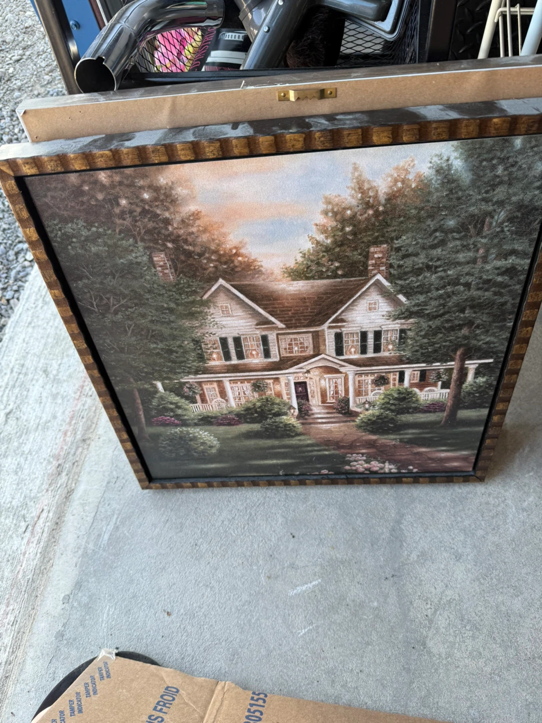 Framed House Print🧡