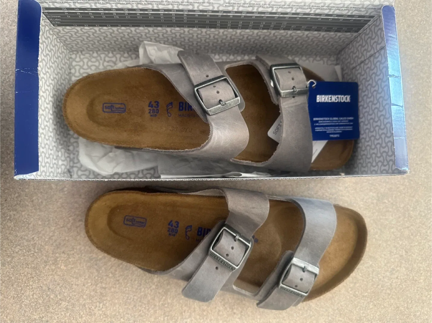 Birkenstock Arizona BS Iron-Miner Size 43 image indicator(2)