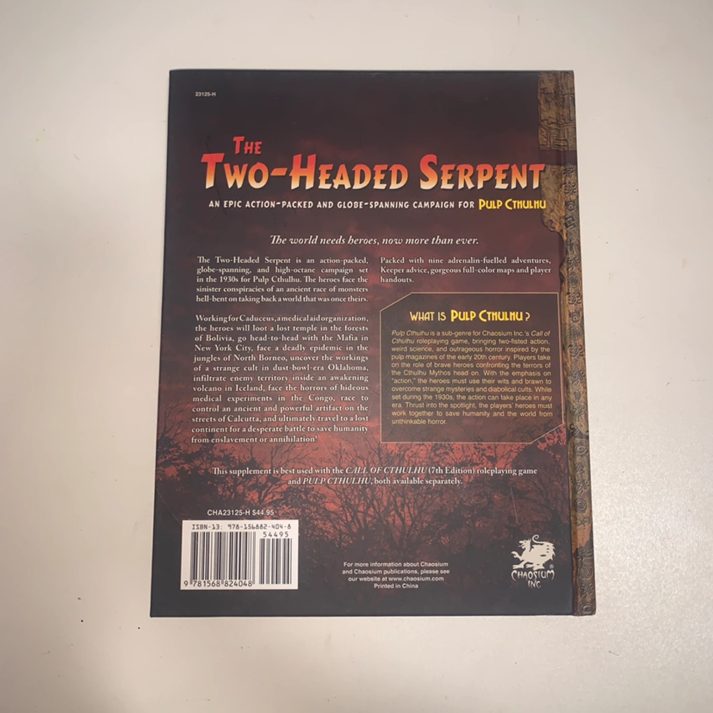 The Two-Headed Serpent - Call of Cthulhu Campaign - photo 3