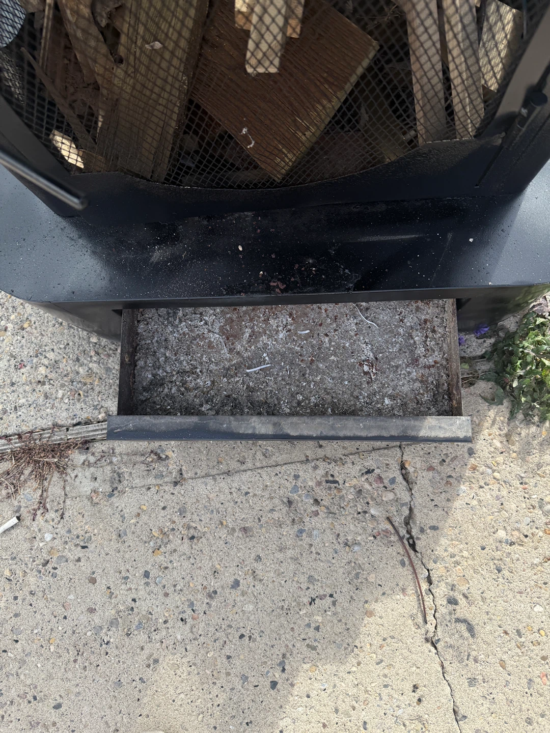 Black Outdoor Fire Pit - photo 3