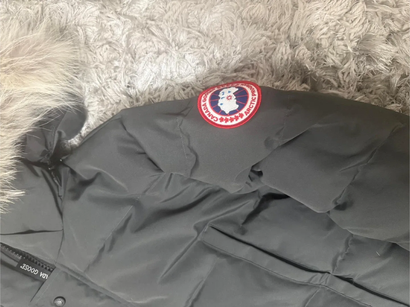 Canada Goose Parka - Grey - Size M image indicator(2)