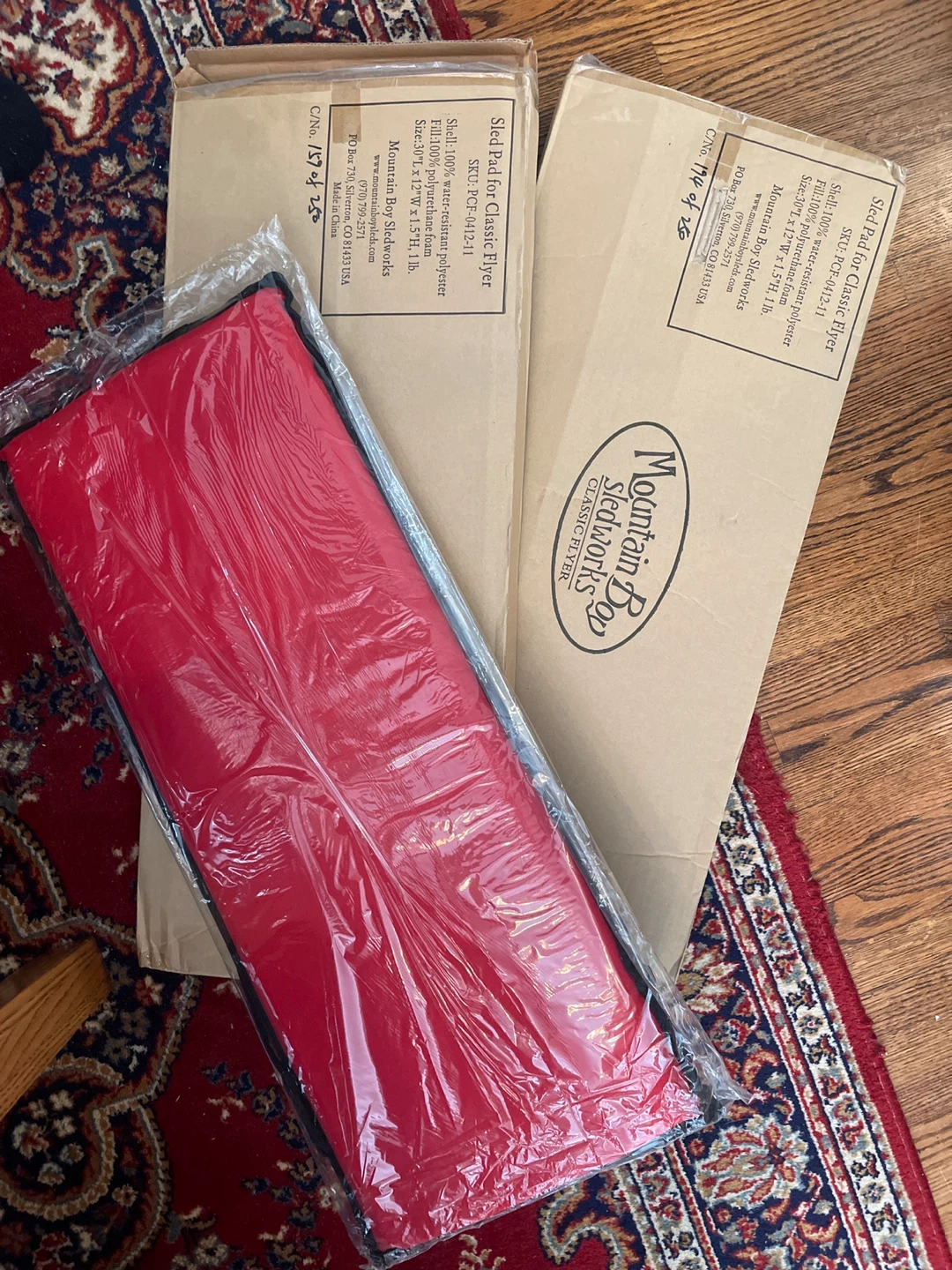 Mountain Boy sled pad for classic flyer x2 - photo 2