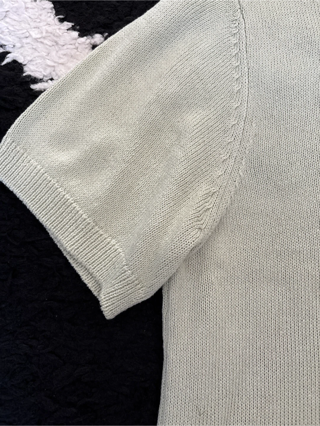 Zara Knit linen Polo Shirt - photo 3