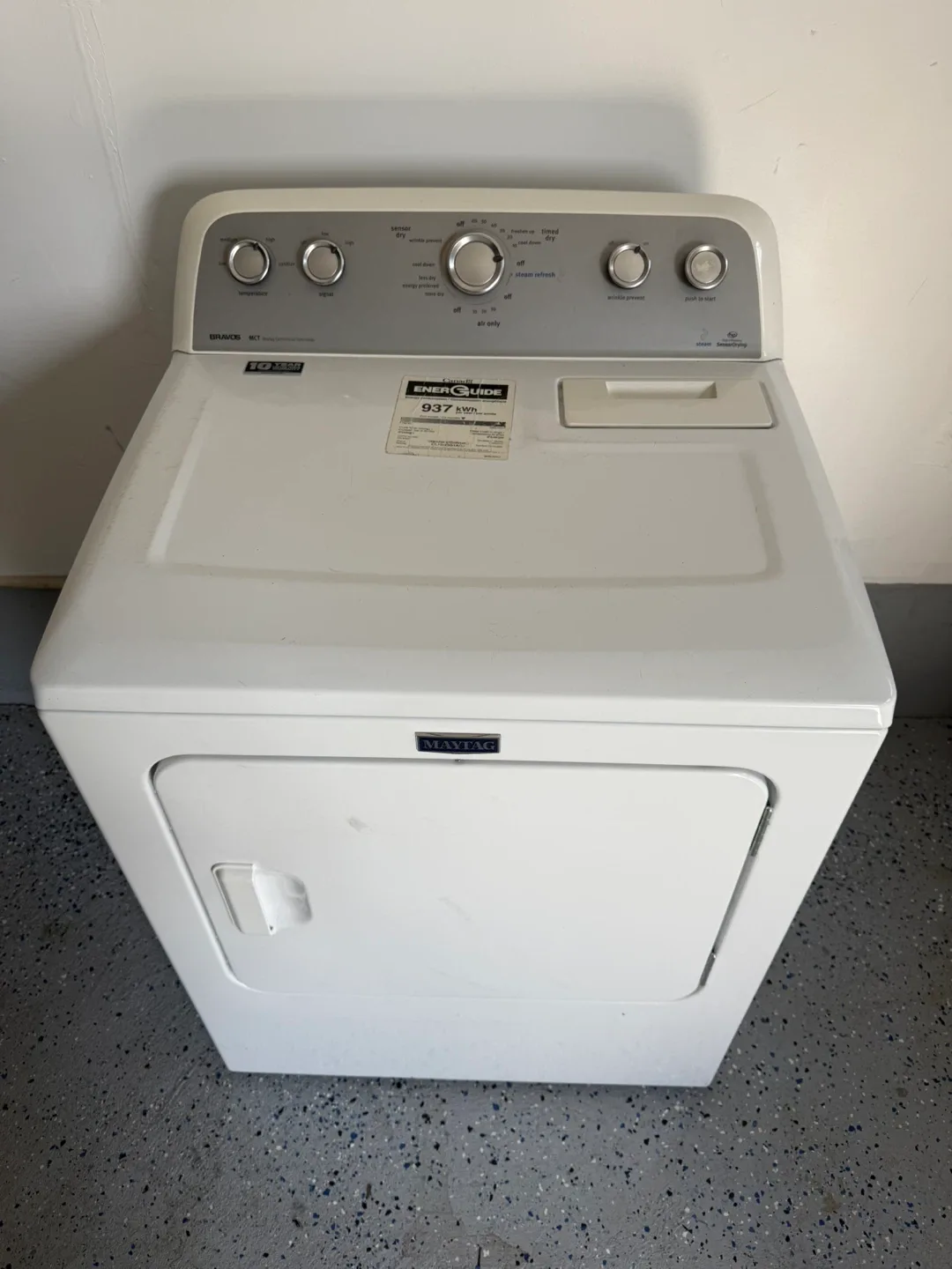 Maytag CL1503G1AG Dryer image indicator(6)