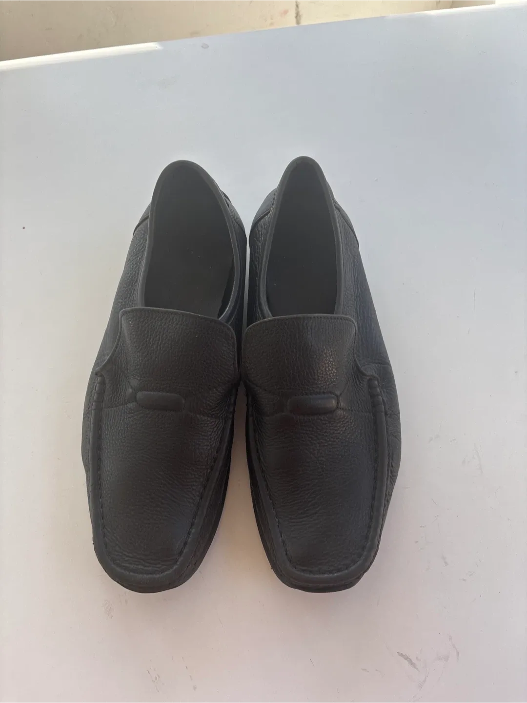 Black Leather Loafers Size 41 image indicator(4)