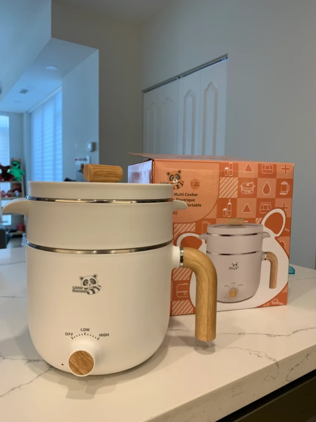 Multi Cooker / steamer- 1.2L Portable Electric Pot thumbnail