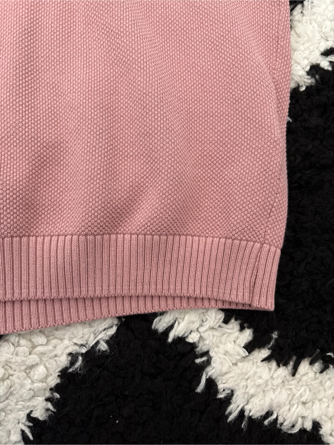 Zara Knit Pink Polo Shirt - photo 4