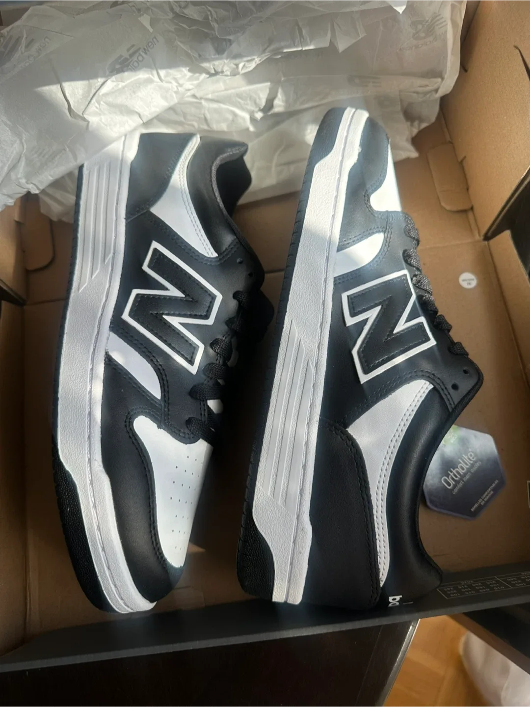 New Balance 480 Black/White Sneakers 10 & 11 image indicator(6)