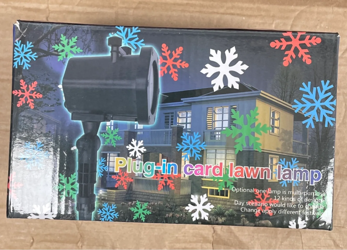 Plug-in Card Lawn Lamp