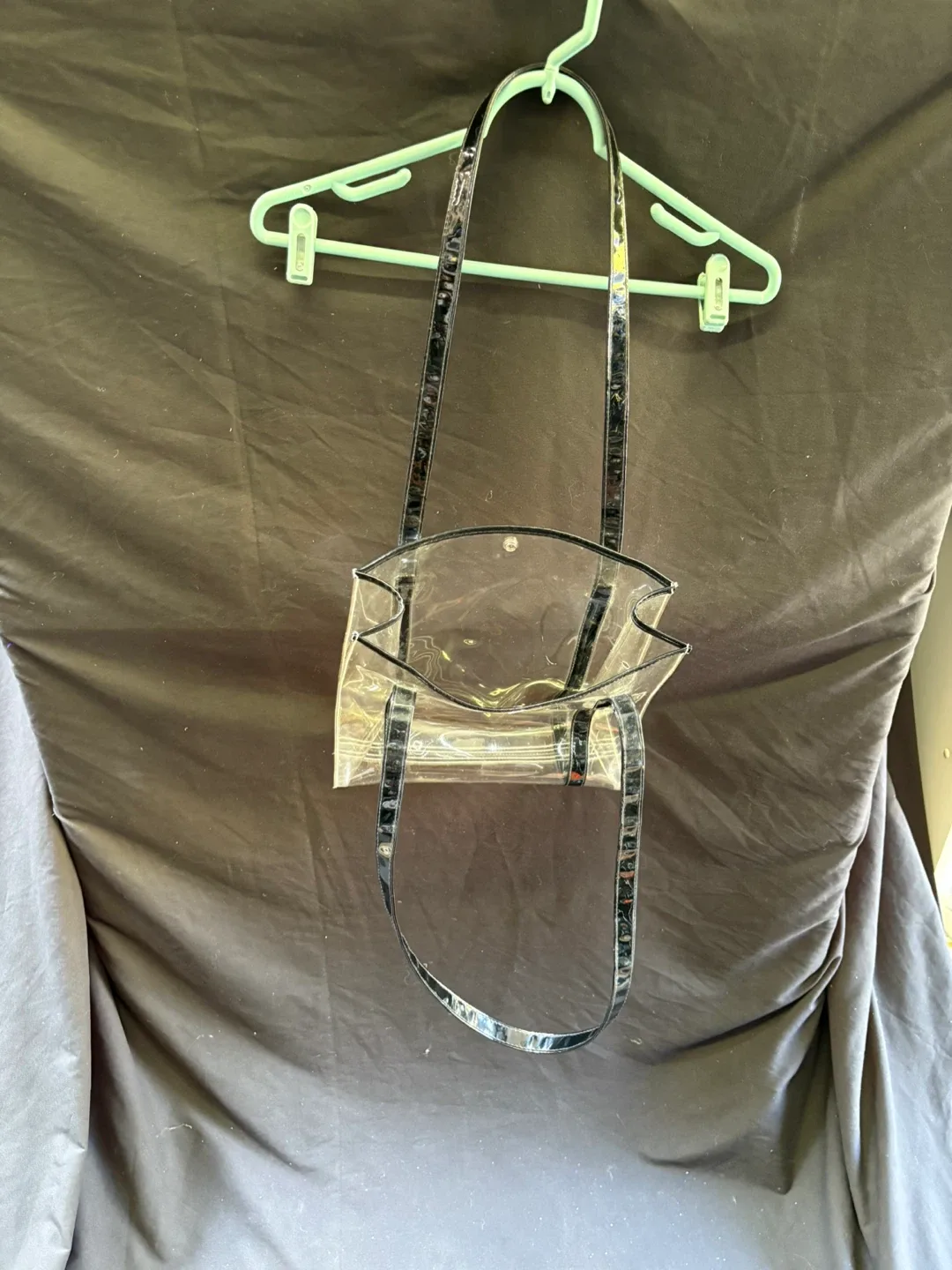 Clear Tote Bag with Black Trim image indicator(6)