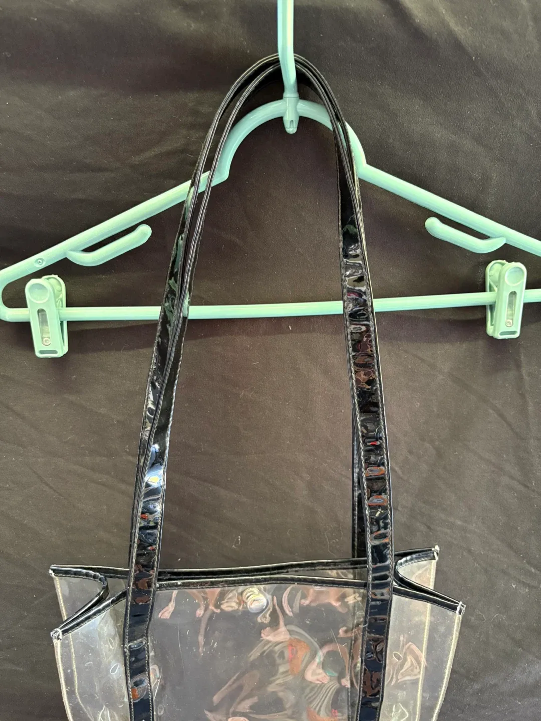 Clear Tote Bag with Black Trim image indicator(3)