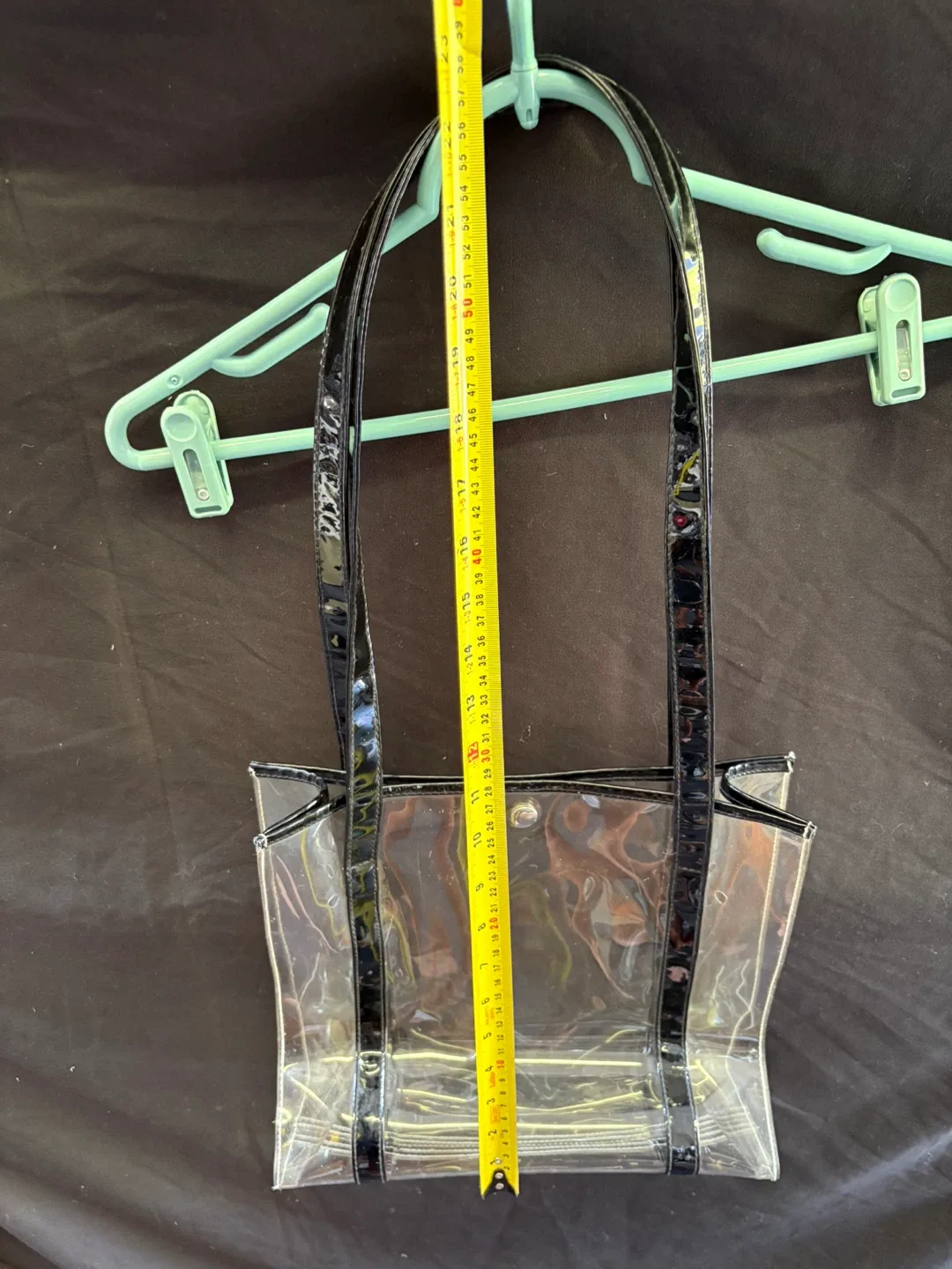 Clear Tote Bag with Black Trim image indicator(7)