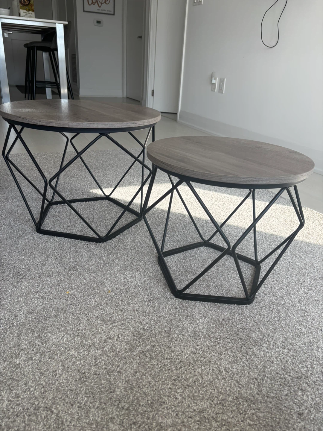 Set of 2 Nesting Coffee Tables - photo 3
