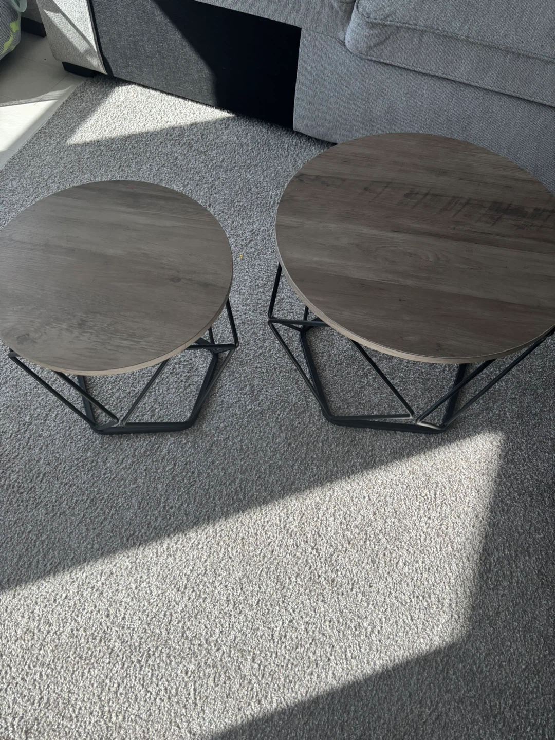 Set of 2 Nesting Coffee Tables - photo 5