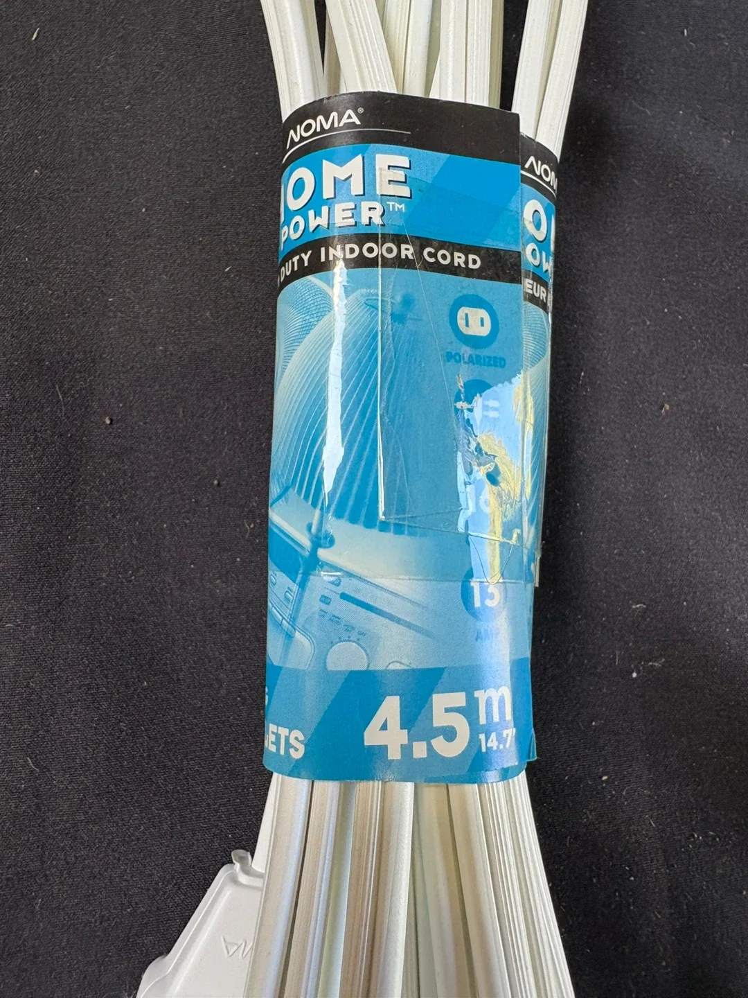Noma Home Power 4.5m Indoor Extension Cord - New image indicator(2)