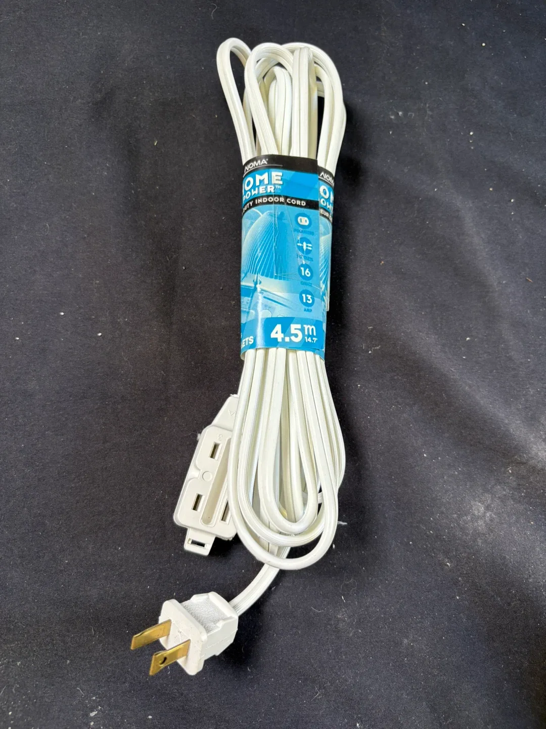 🧡Noma Home Power 4.5m Indoor Extension Cord - New thumbnail