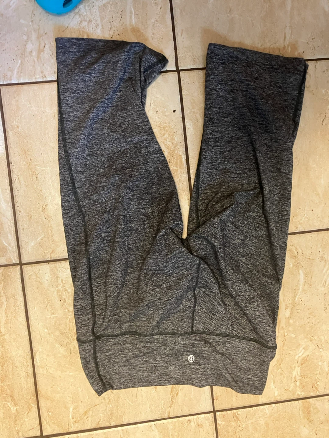 Lululemon Grey Heathered Pants Size 10 - photo 2