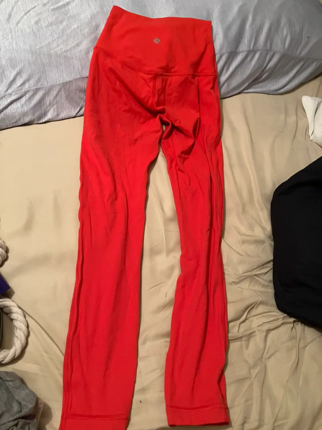 Lululemon orange Leggings image indicator(2)