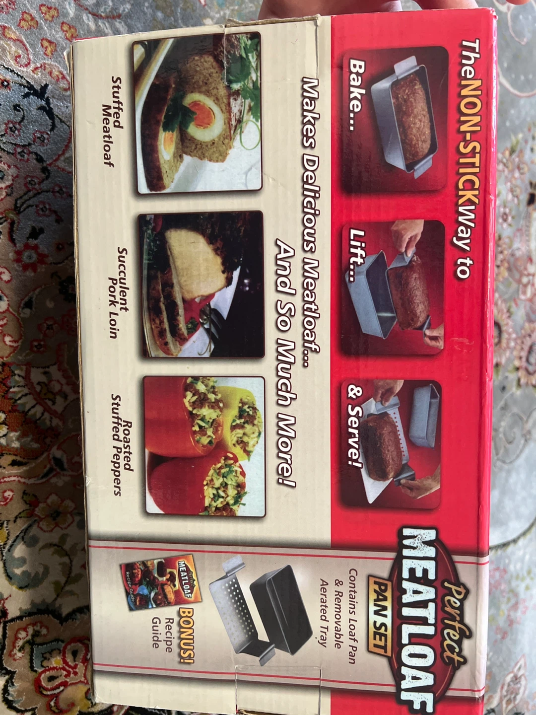 Perfect Meatloaf Pan Set - New in Box! - photo 2