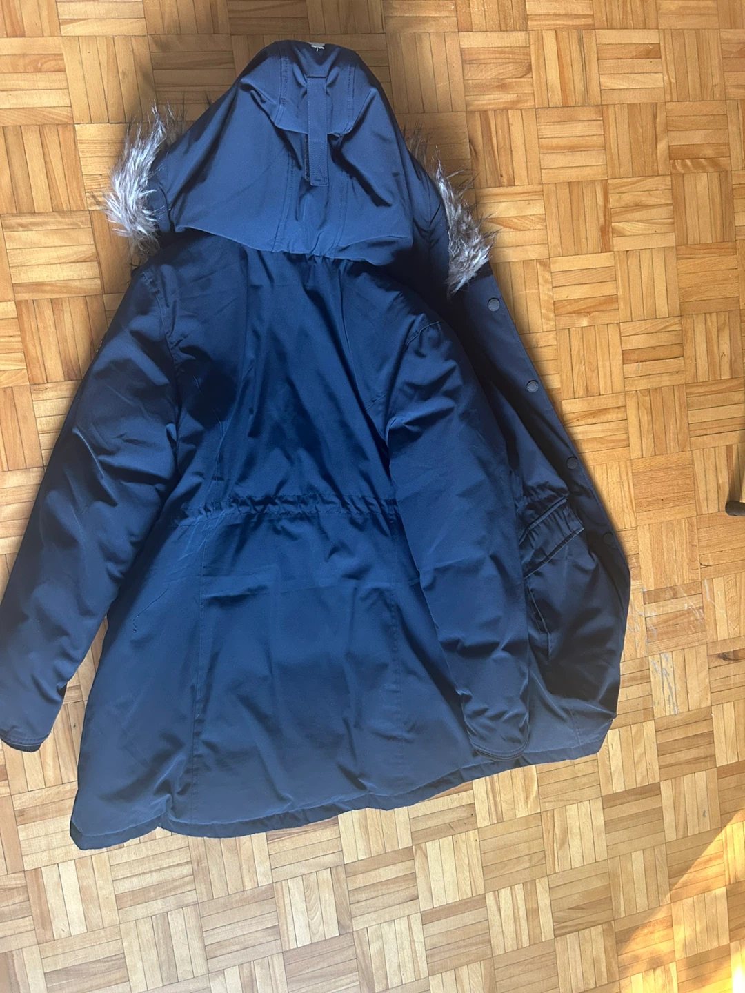 Canadiana Winter Parka - Blue