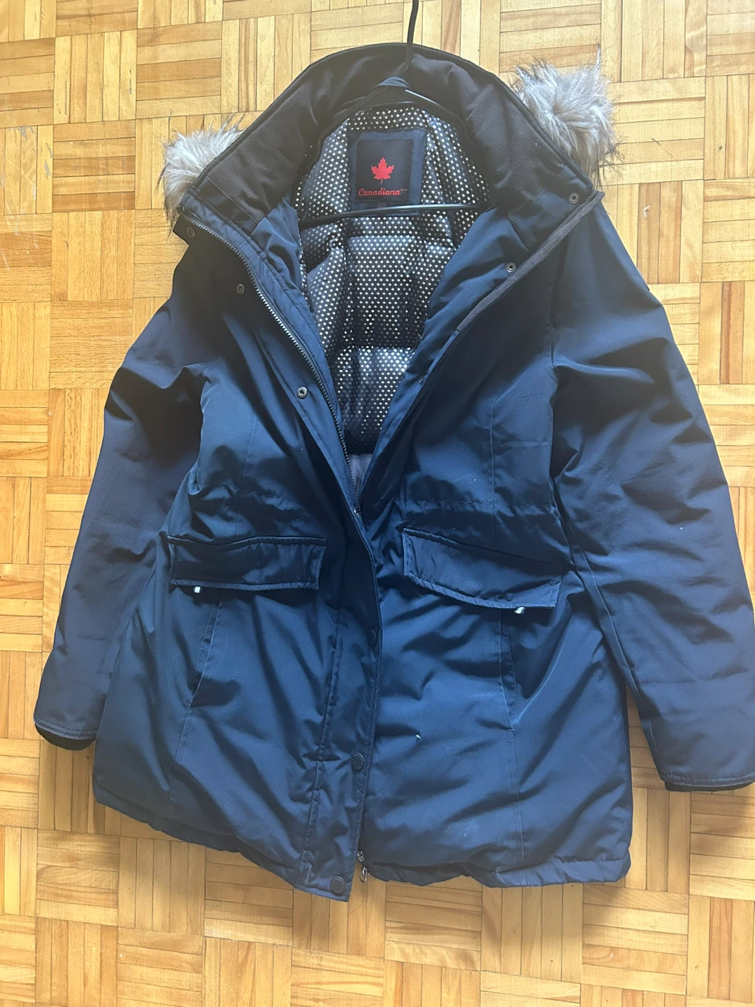 Canadiana Winter Parka - Blue - photo 2