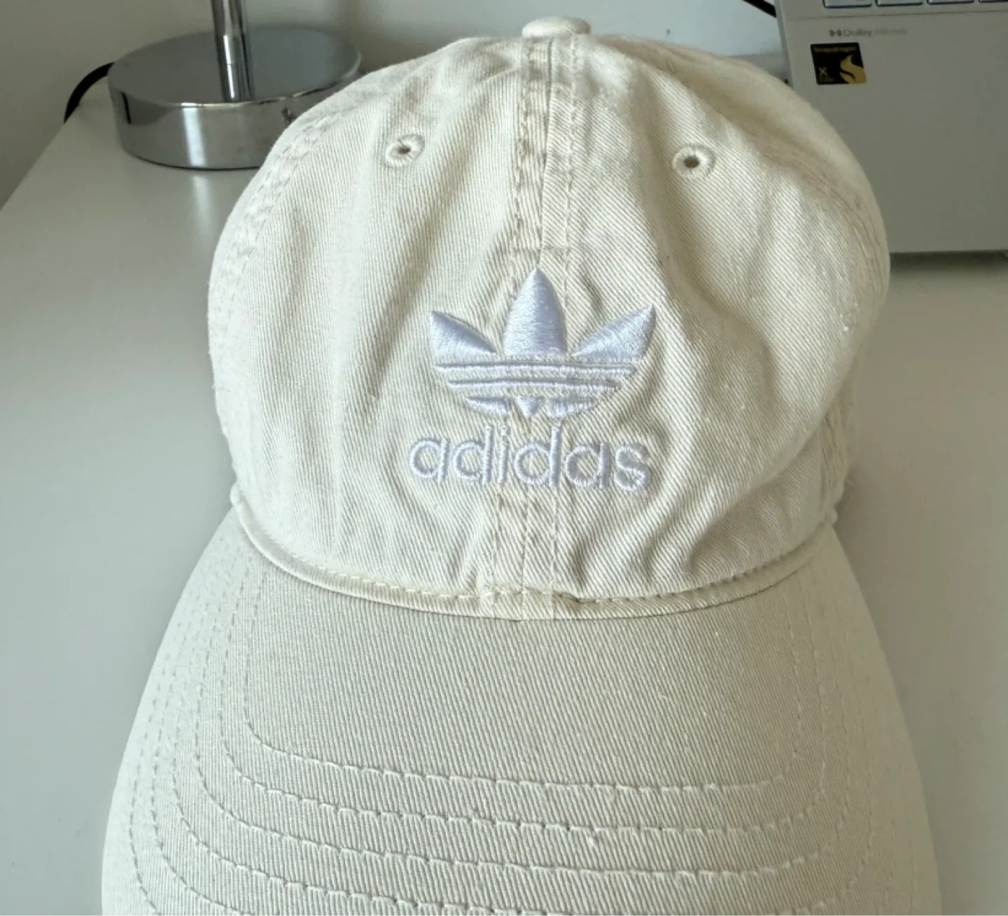 Adidas Baseball Cap - Off White image indicator(3)