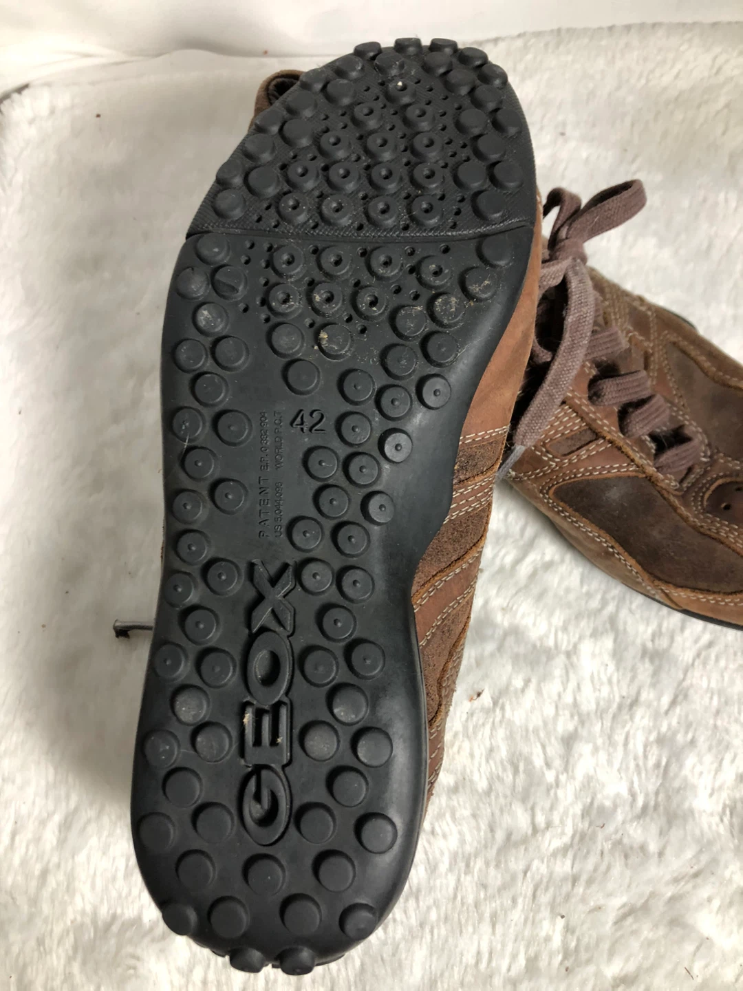 Men’s Brown Geox Shoes. Size 8. - photo 3
