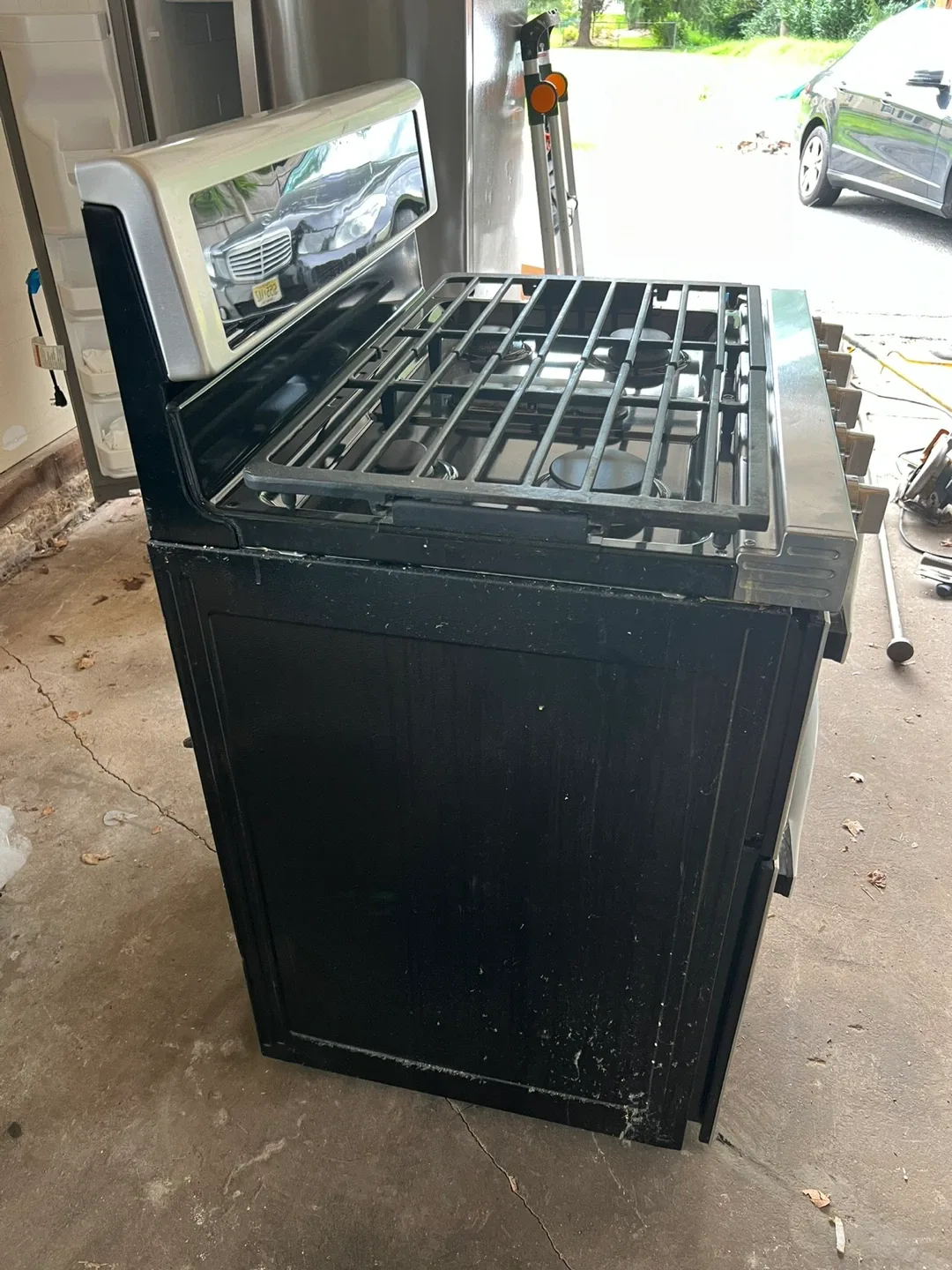 Whirlpool 6.0 cu ft Stainless Steel Double Oven Gas Stove image indicator(7)