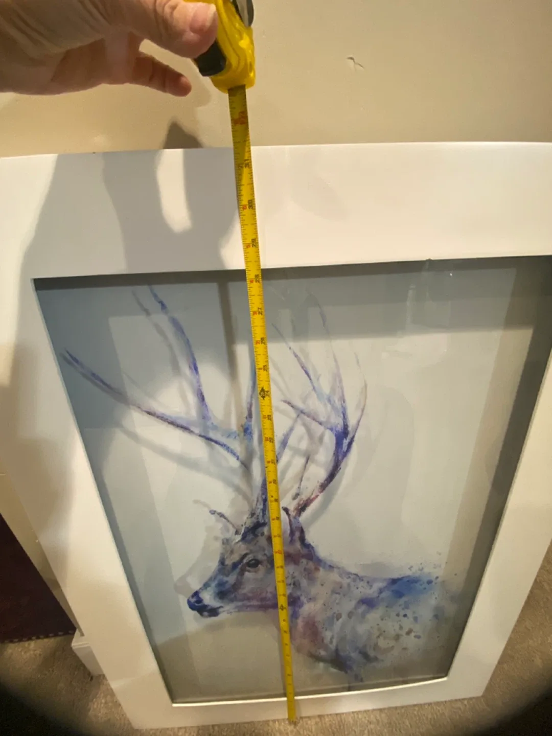 Framed Deer Watercolor Art image indicator(2)