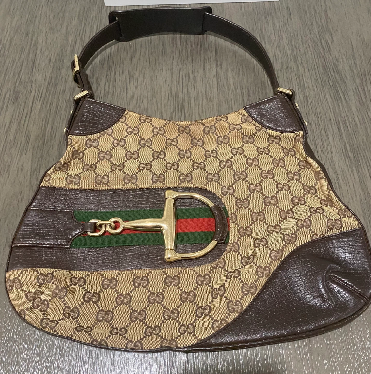Gucci Horsebit GG Canvas Hobo Bag - photo 2