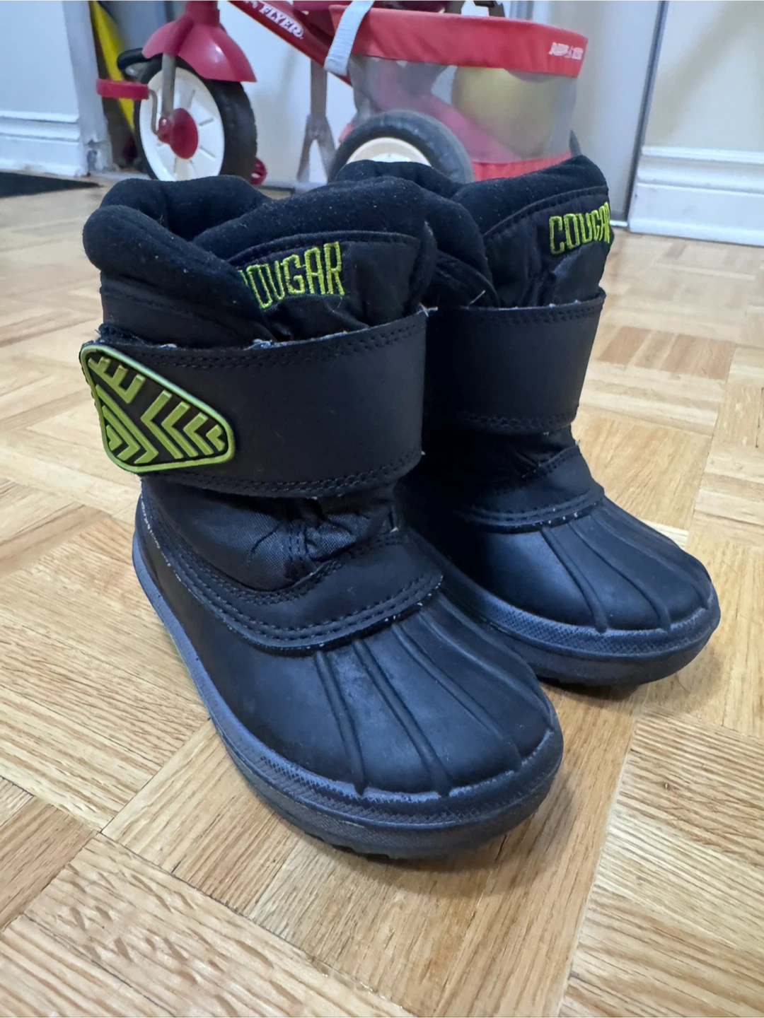 Cougar Kids' Black Winter Boots
