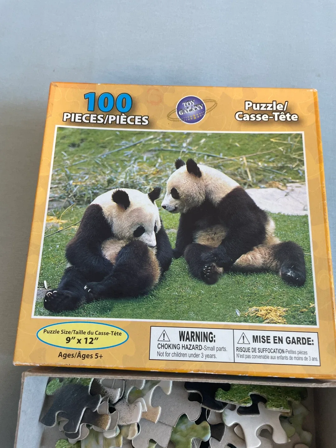 Toy Galaxy 100 Piece Panda Puzzle - Ages 5+ 👍🧩 image indicator(2)