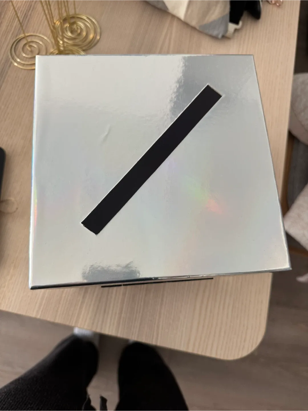 Silver Wedding Card Box image indicator(4)