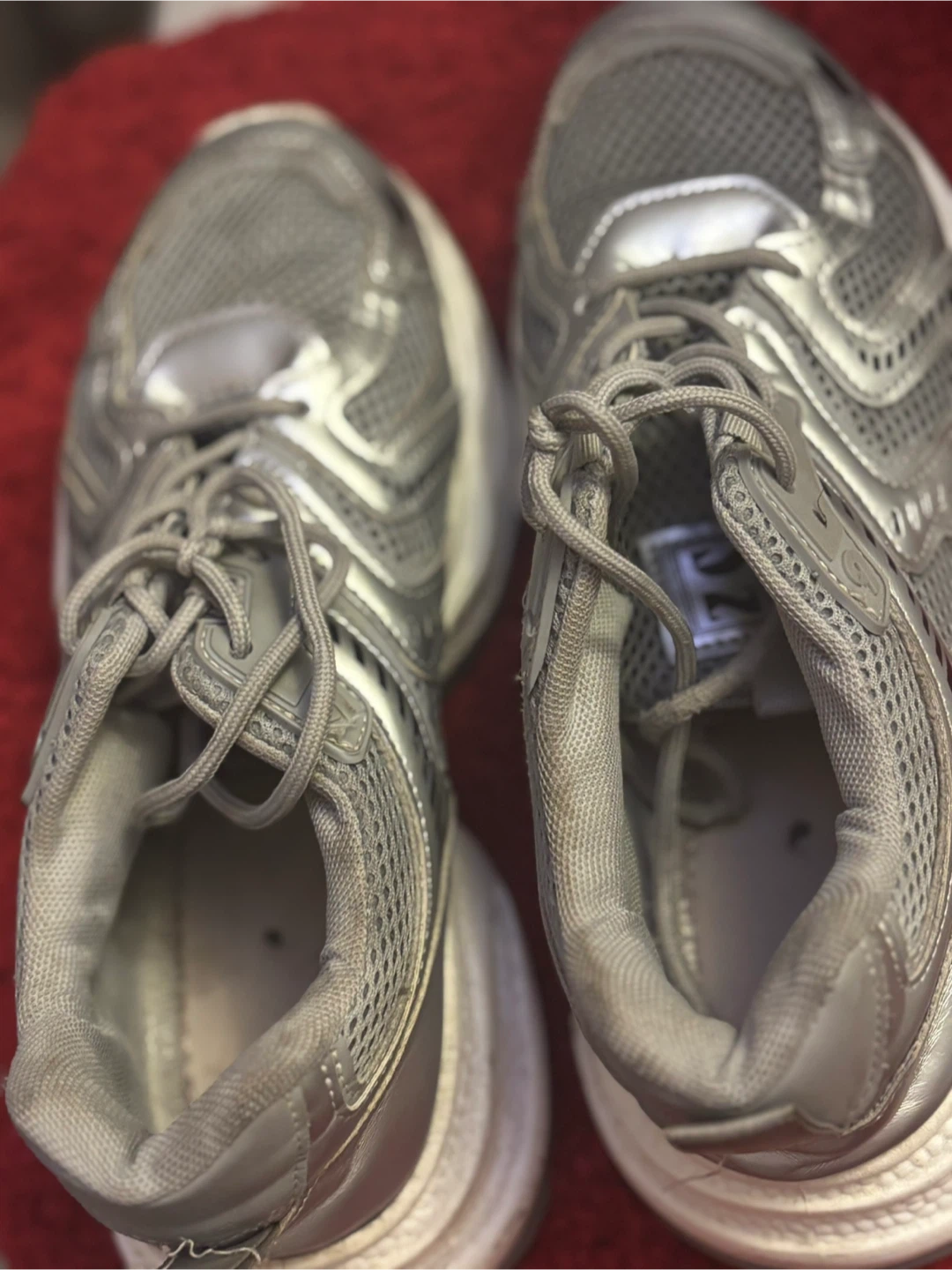 Silver Chunky Sneakers - photo 3