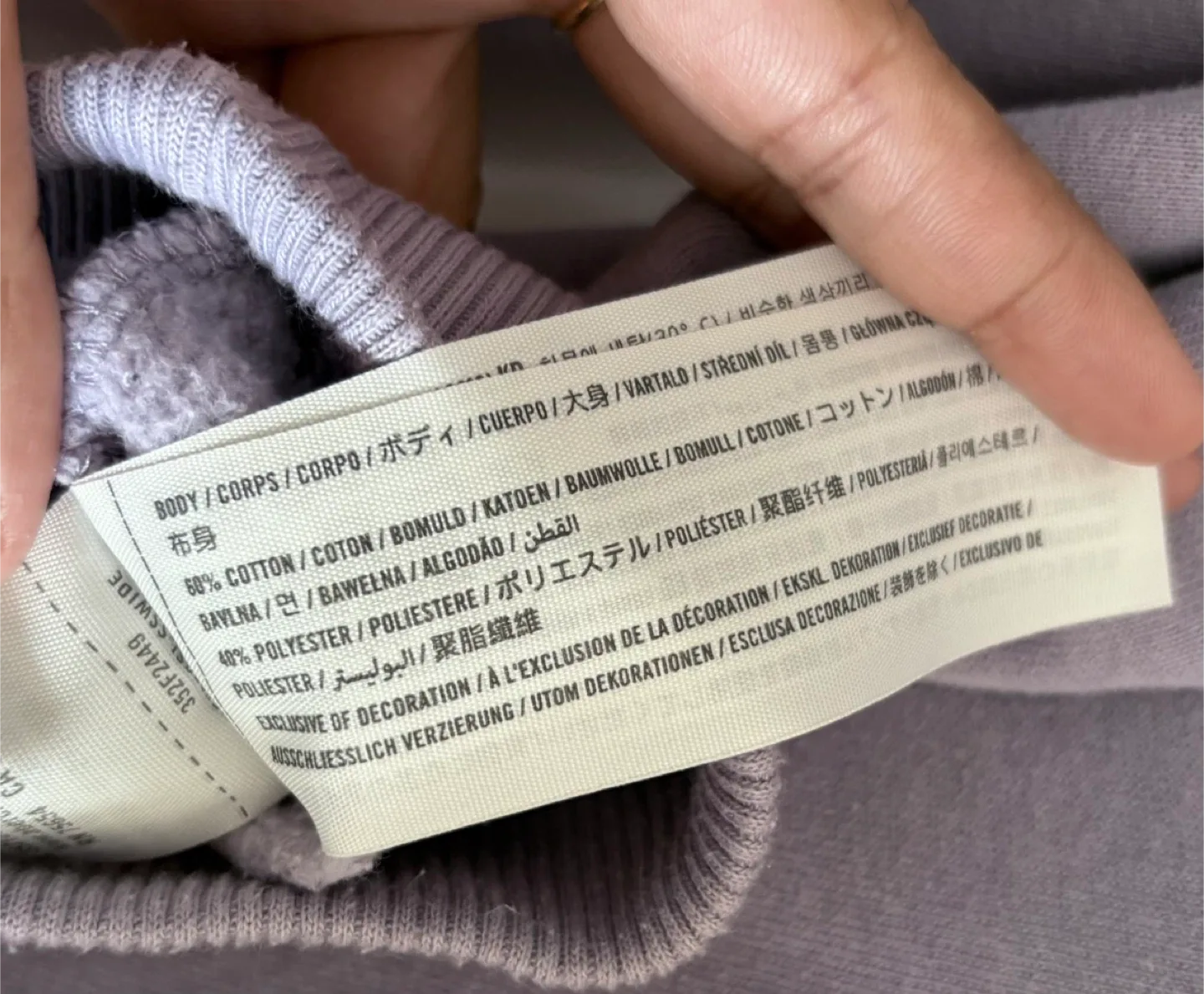 Hollister Lavender Crewneck Sweatshirt ‼️last price ‼️ image indicator(4)