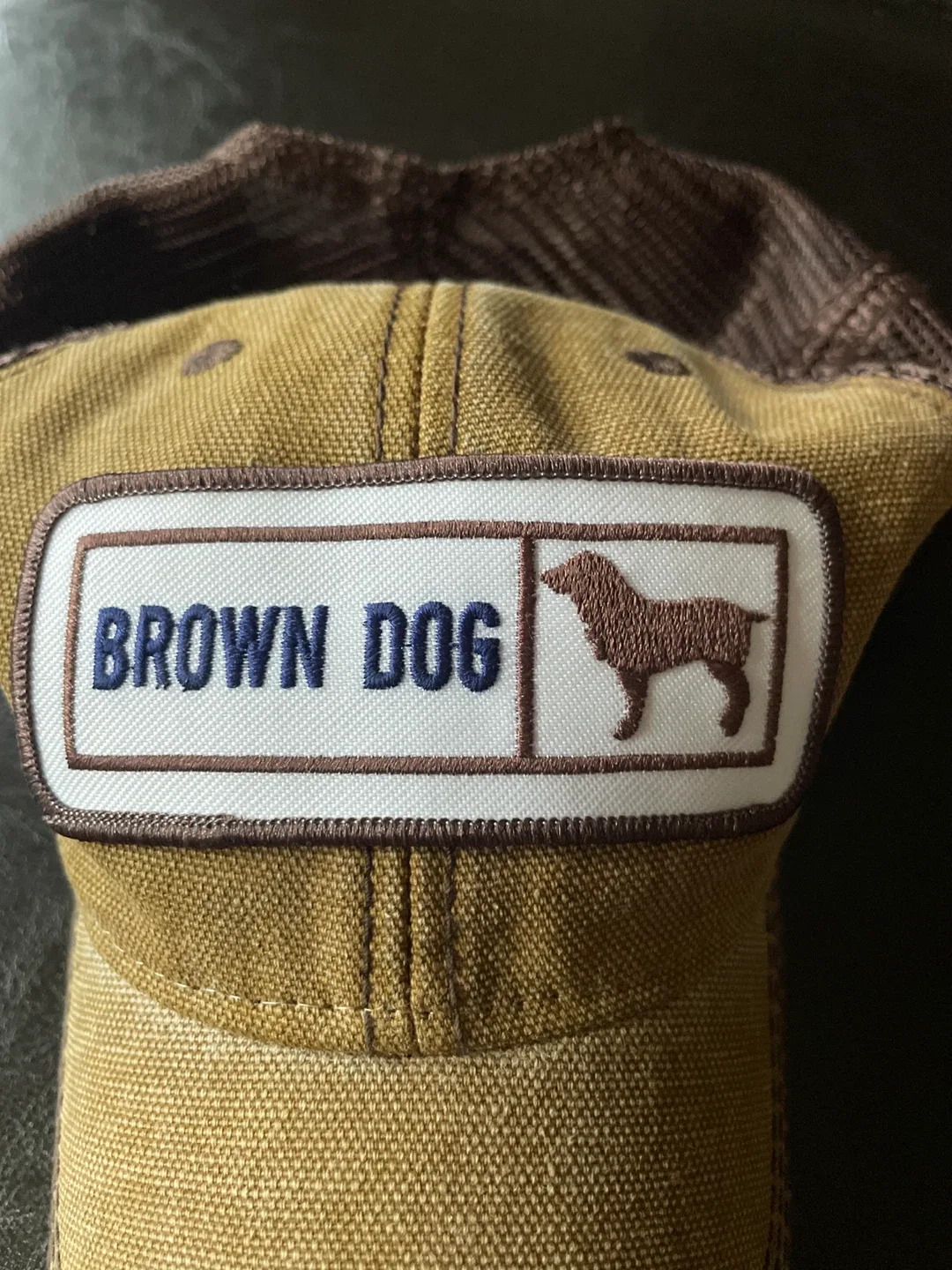 Brown Dog Hosiery Legacy Brand Trucker Hat image indicator(3)