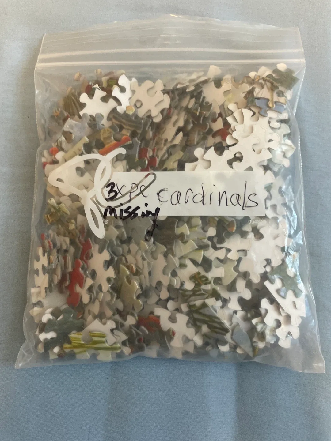 Puzzle Pieces - 3 Cardinals - 3X Missing Pieces 🧩👍 image indicator(2)