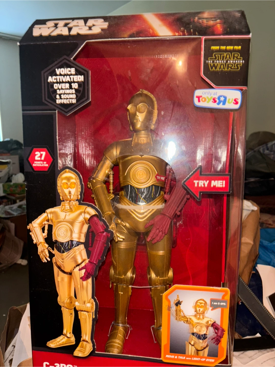 Star Wars C-3PO Voice Activated Figure - New in Box!