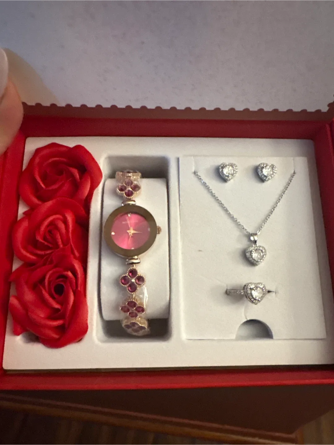 NEW Boccia Watch, Necklace, Earrings, and Ring Set image indicator(4)