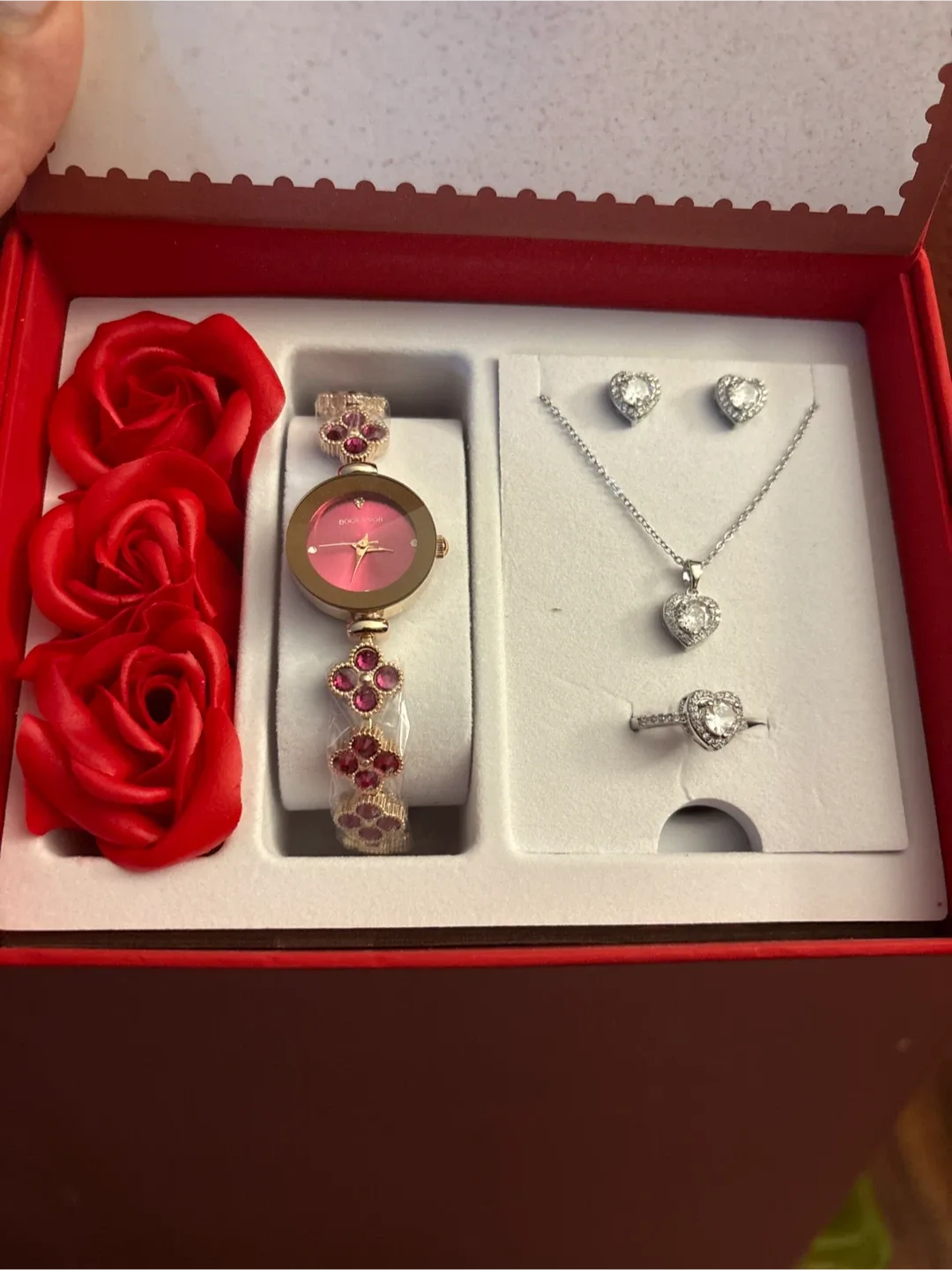 NEW Boccia Watch, Necklace, Earrings, and Ring Set image indicator(7)
