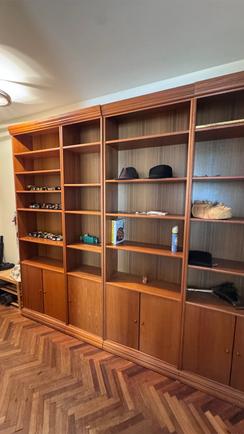 Large Wooden Bookshelf Units